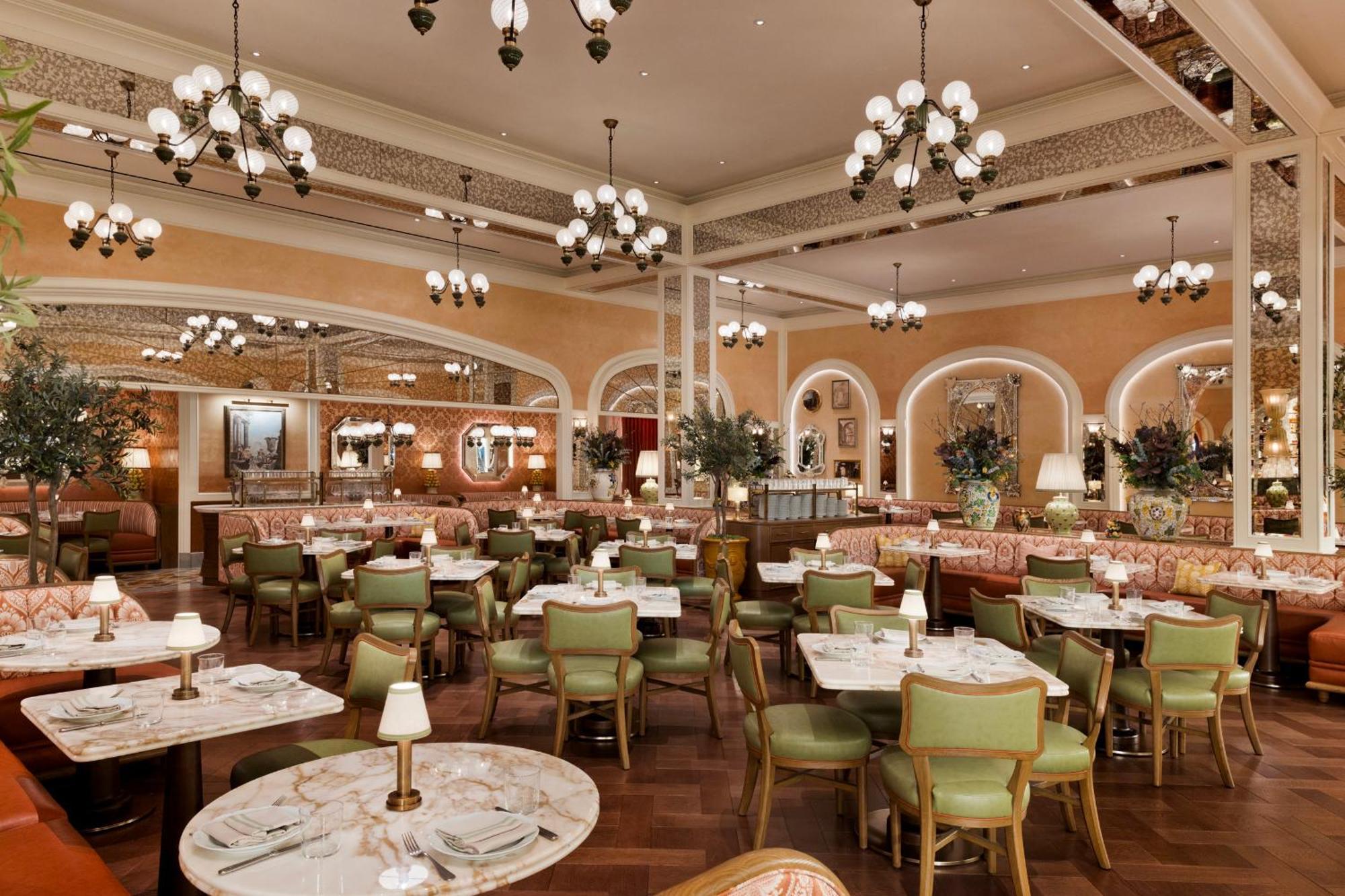 Fontainebleau Las Vegas Exterior foto The interior of the restaurant