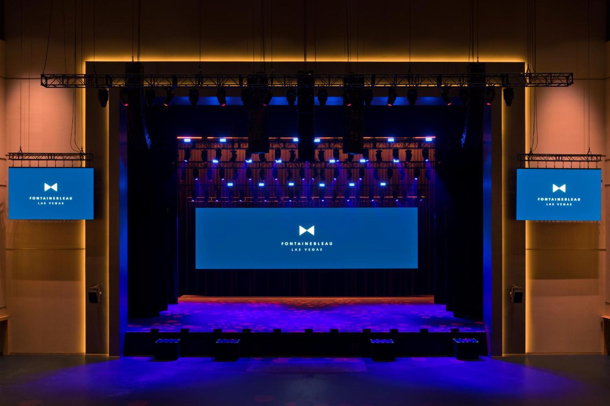 Fontainebleau Las Vegas Exterior foto The stage of the theatre